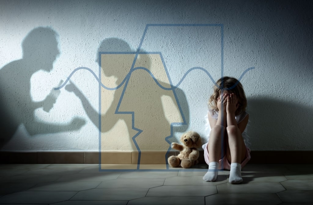 سایه ترس بر کودکان طلاق